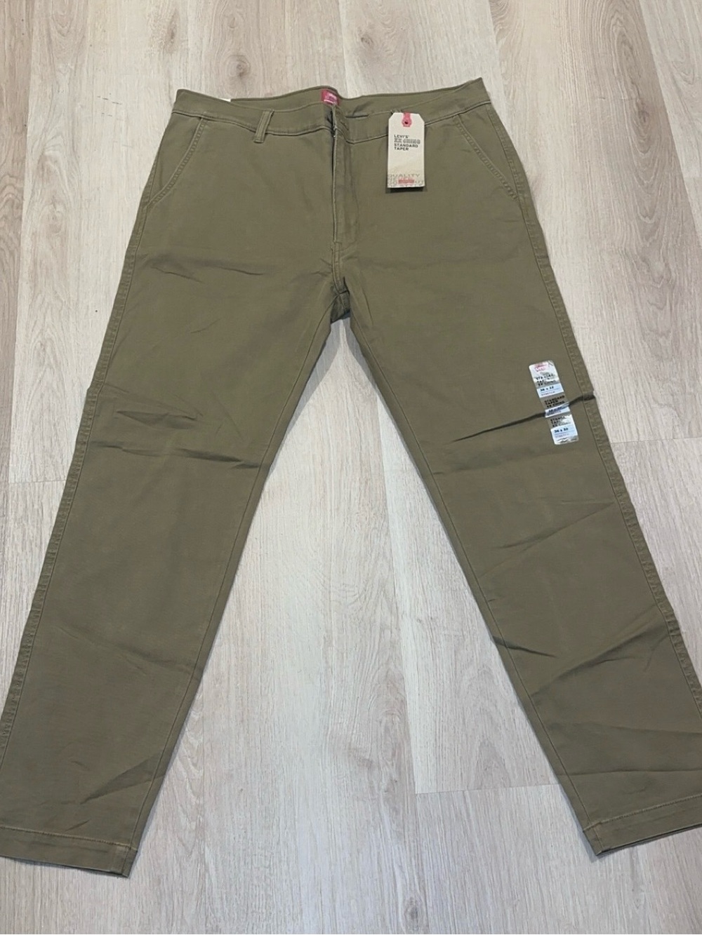 Levi's Olive Green Straight Chino Pants
